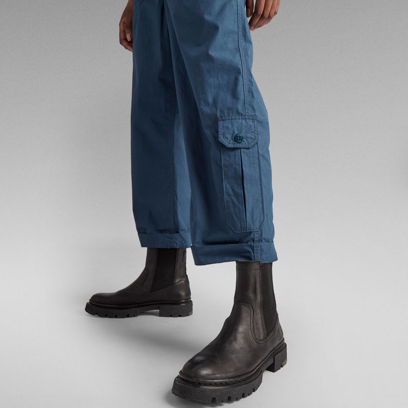 G-STAR® V-Hals Jumpsuit Donkerblauw