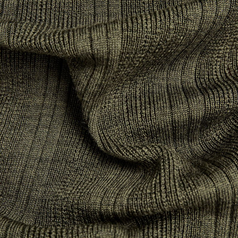 G-STAR® Rib Turtle Knitted Pullover Grün
