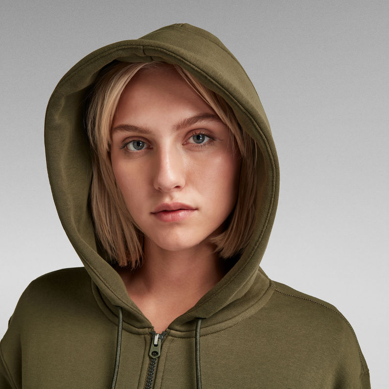 G-STAR® Premium Core Zip Through Hoodie Grün