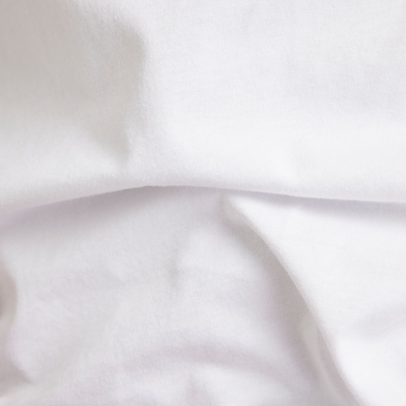 G-STAR® T-shirt Originals Logo Blanc