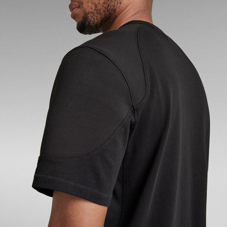 G-STAR® Moto Neoprene T-Shirt Black