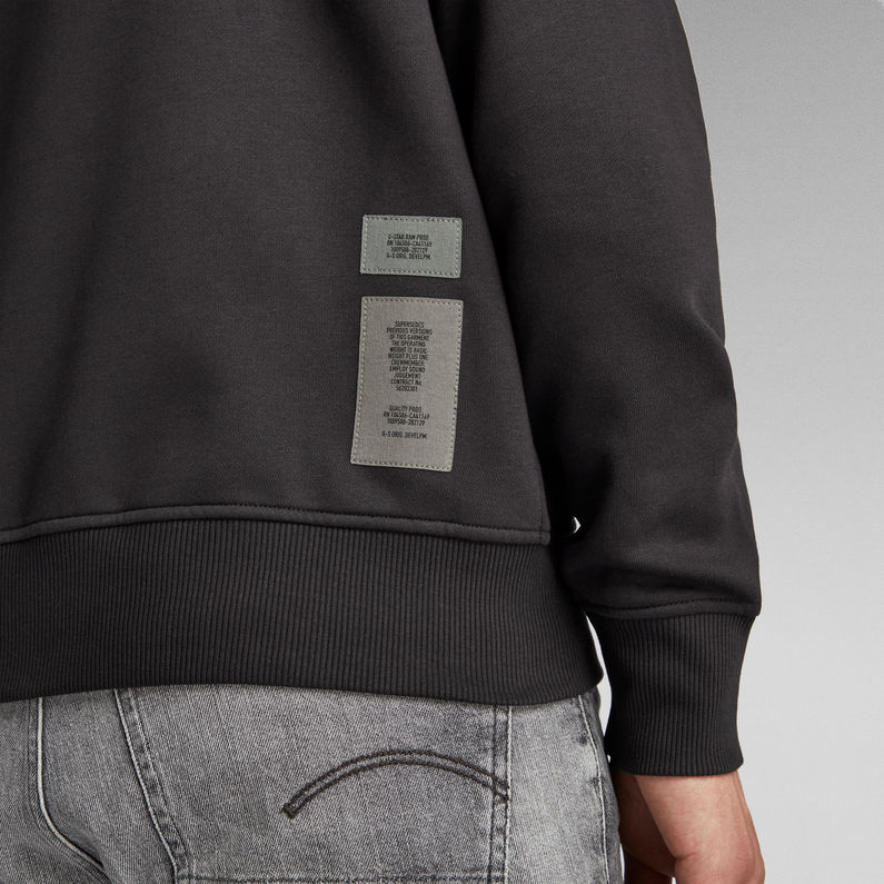 G-Star RAW® G-Star Hooded Sweatshirt Schwarz