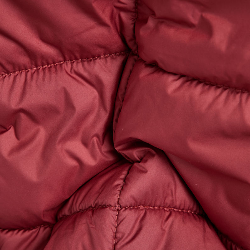 G-STAR® Veste sans manches Meefic Square Quilted Rouge