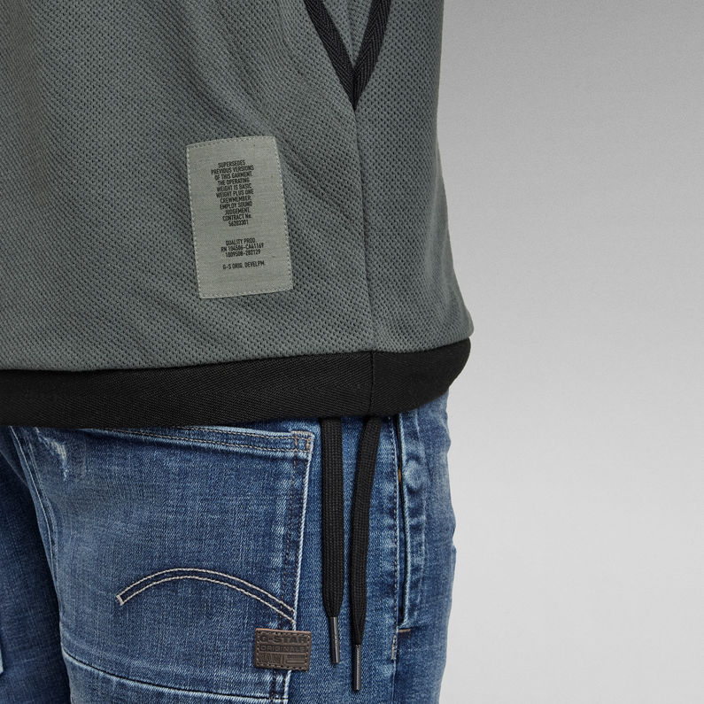 G-STAR® Tape Mesh Sweatshirt Grau
