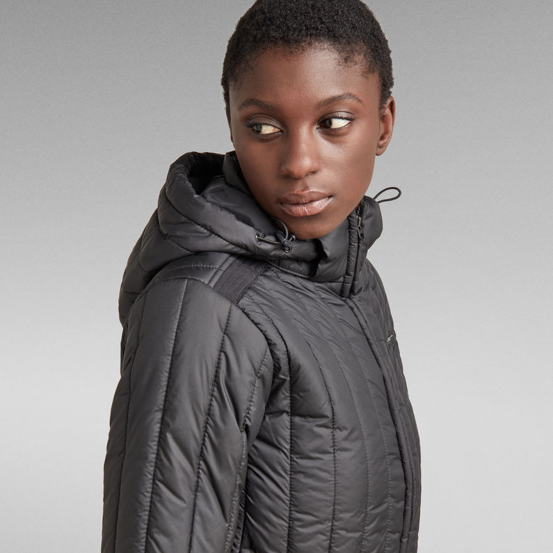 Meefic Vertical Quilted Jacket | Black | G-Star RAW® ZA