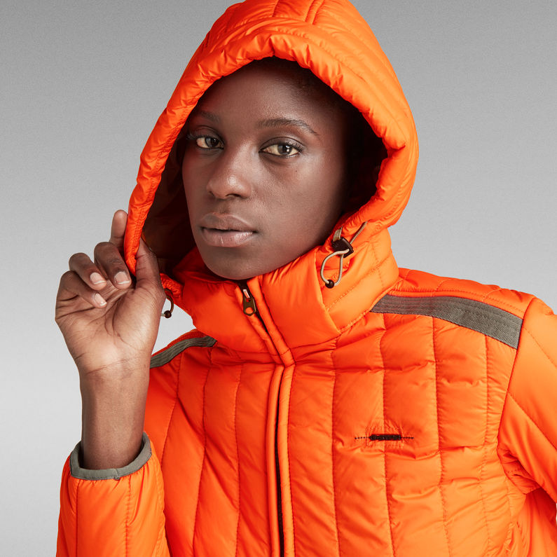 G-Star RAW® Meefic Vertical Quilted Jacket Orange