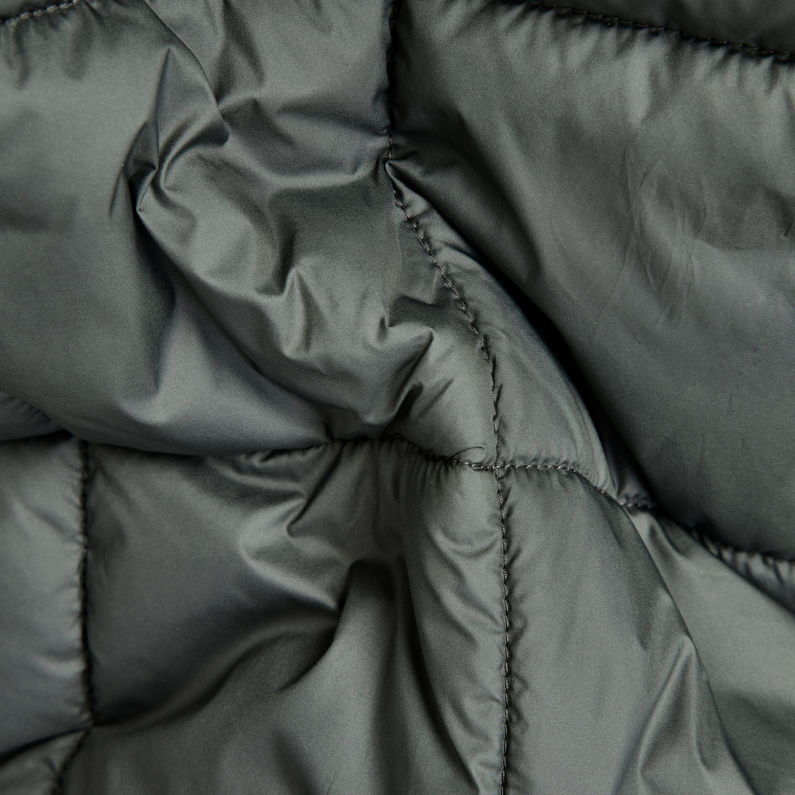 G-STAR® Chaqueta Con Capucha Meefic Square Quilted Gris