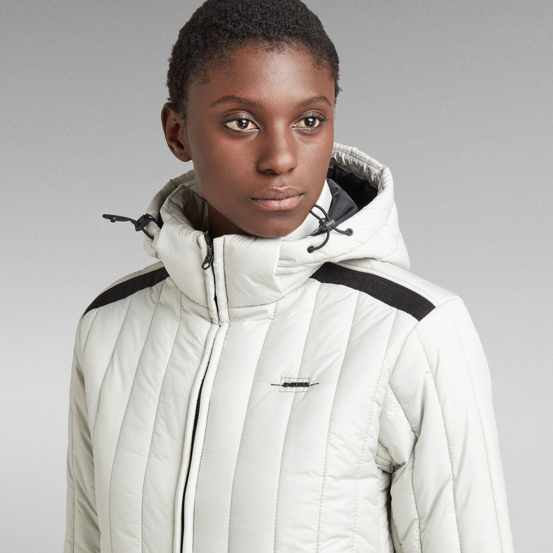 G-Star RAW® Meefic Vertical Quilted Jacket White