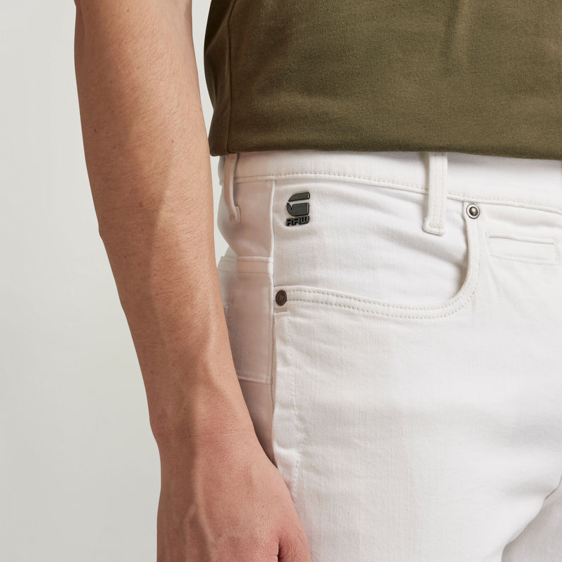 G-Star RAW® Jean D-Staq 3D Slim Blanc
