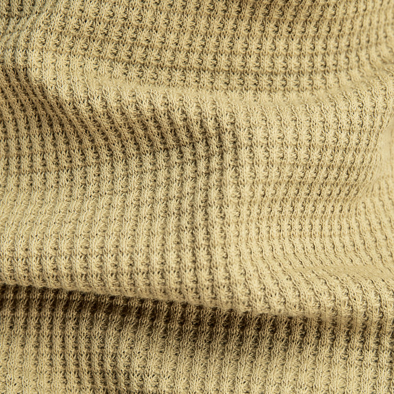 G-STAR® Débardeur Waffle Slim Granddad Vert