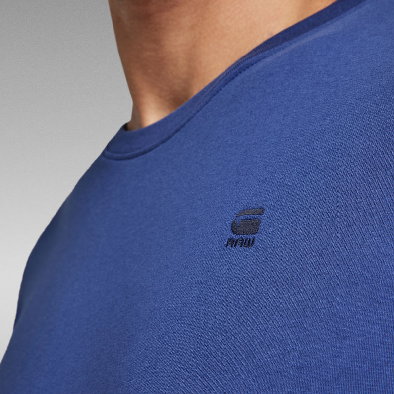 G-Star RAW® T-Shirt Base-S Midden blauw
