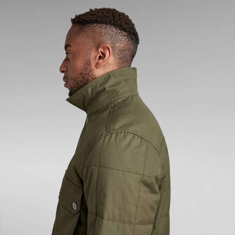 G-STAR® Postino Quilted Overshirt Green