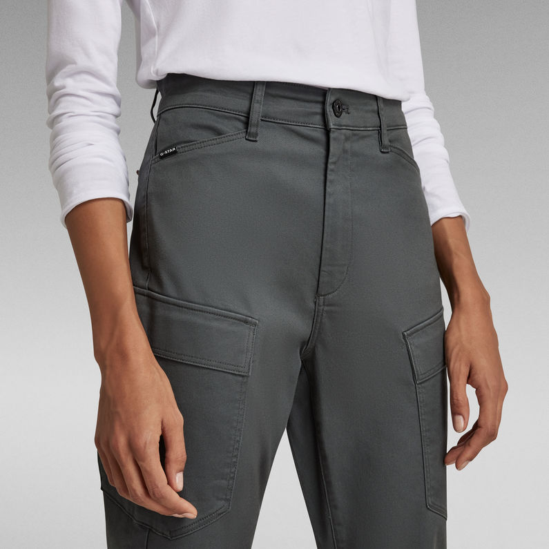 G-Star RAW® High G-Shape Cargo Skinny Pants Grey