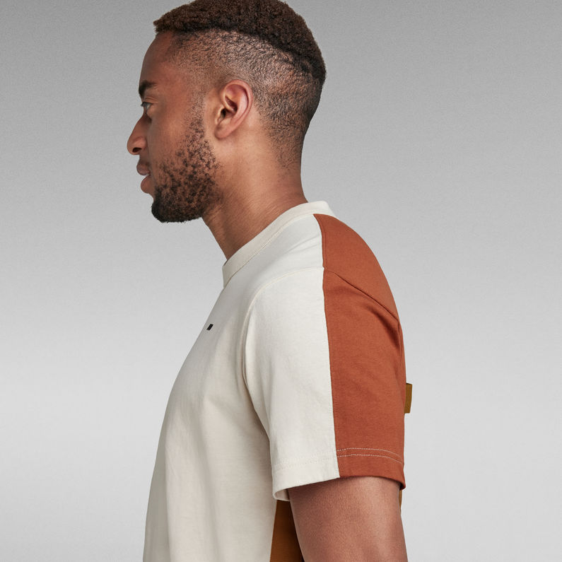 G-Star RAW® Tape Colorblock Loose T-Shirt Meerkleurig