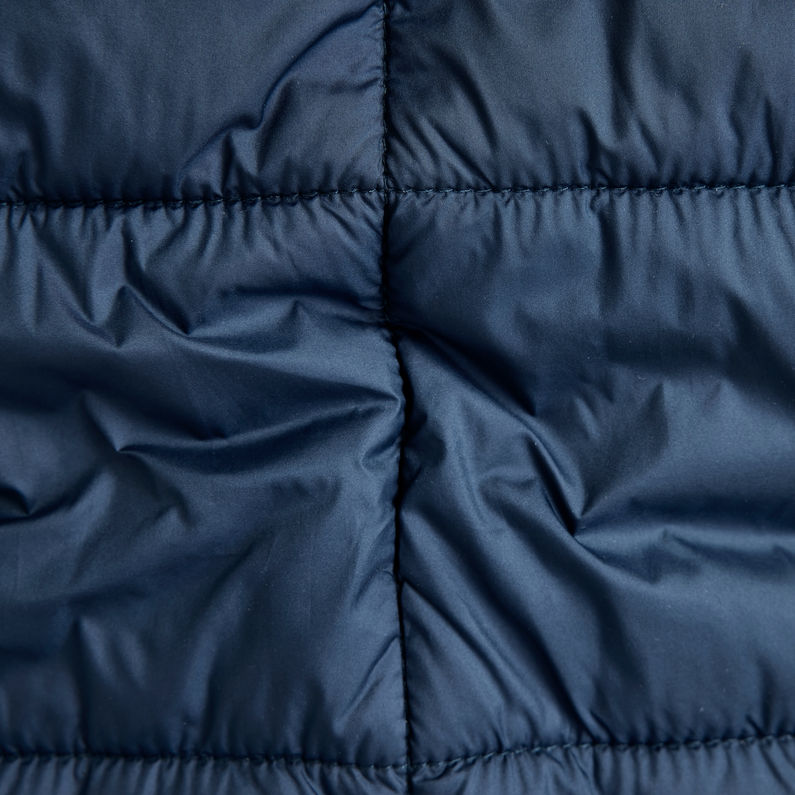 G-Star RAW® Veste sans manches Meefic Square Quilted Bleu foncé