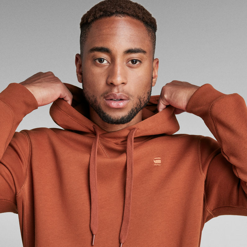 G-STAR® Premium Core Hooded Sweater Red