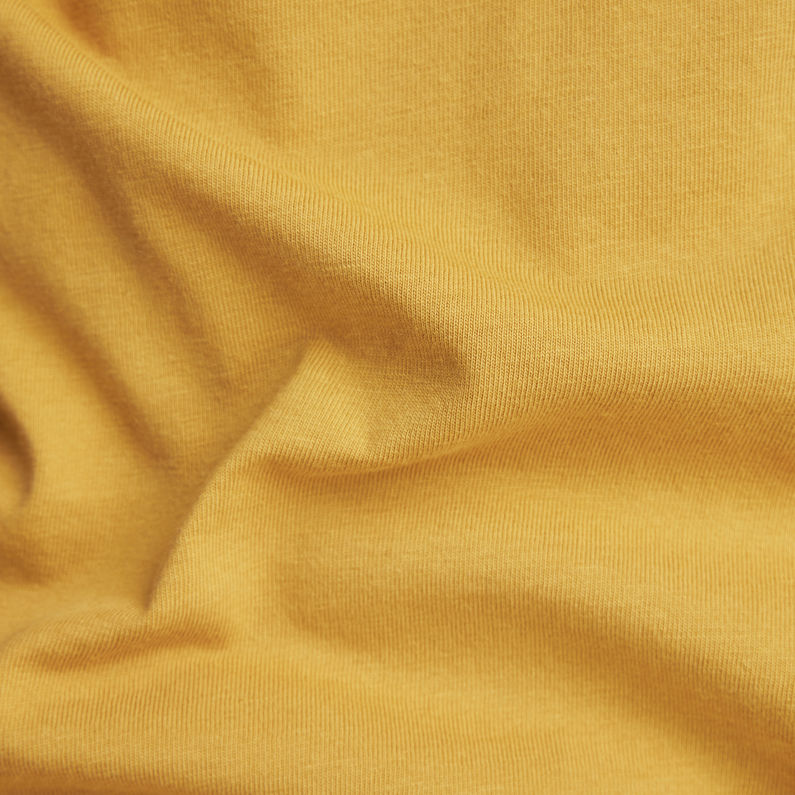G-STAR® Camiseta Back Graphic Amarillo
