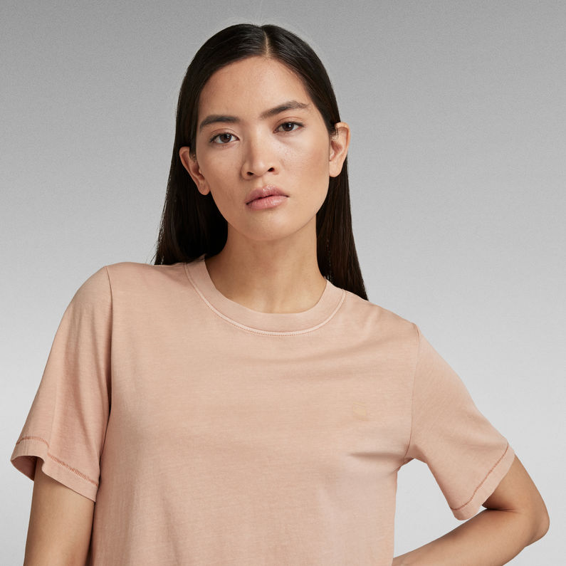 G-STAR® Regular Fit Overdyed T-Shirt Pink
