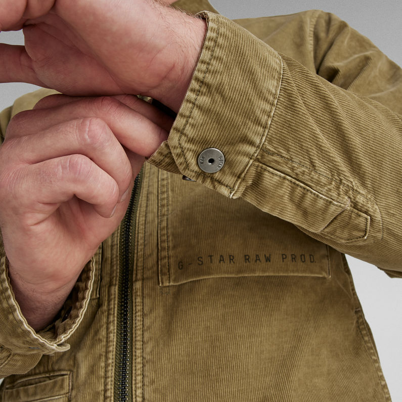 G-STAR® Zip Cord Overshirt Grün