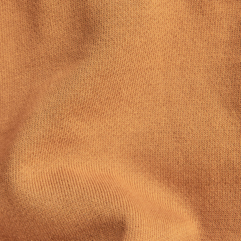 G-STAR® RAW. 7411 Loose Hooded Sweater Brown
