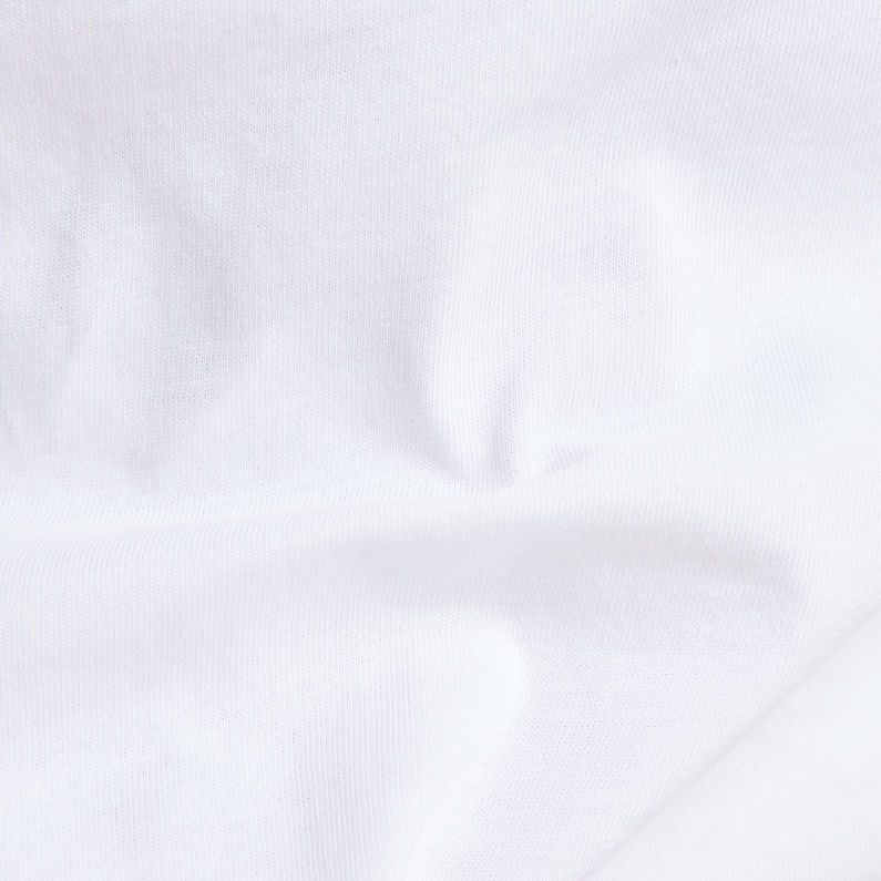 G-Star RAW® Camiseta Chest Graphic Slim Blanco
