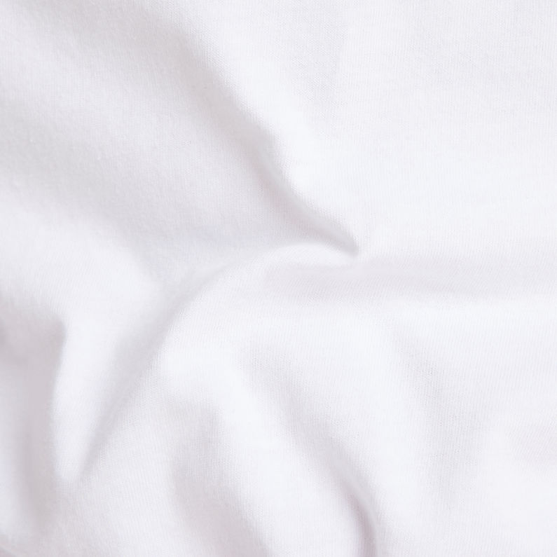 G-Star RAW® Camiseta Covered Originals Blanco