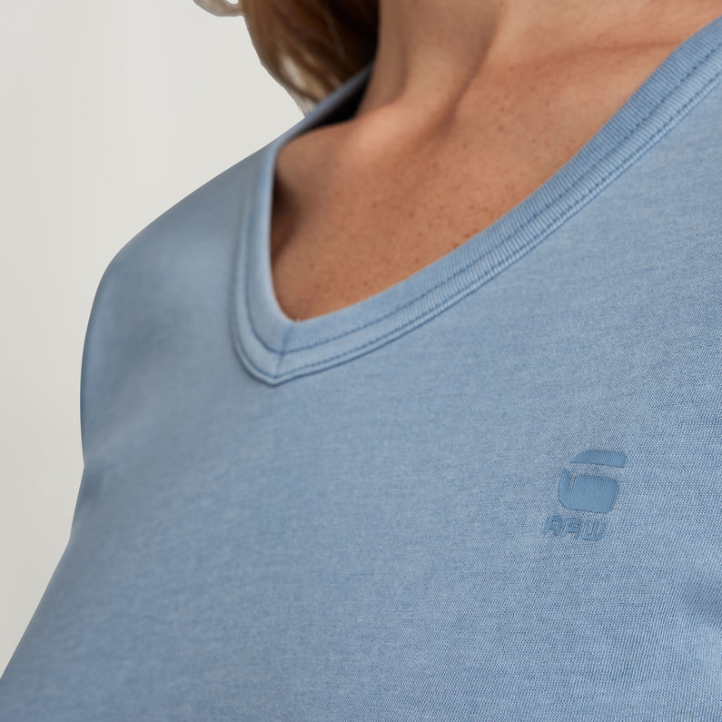 G-Star RAW® Eyben Slim Top Over Dyed Hellblau