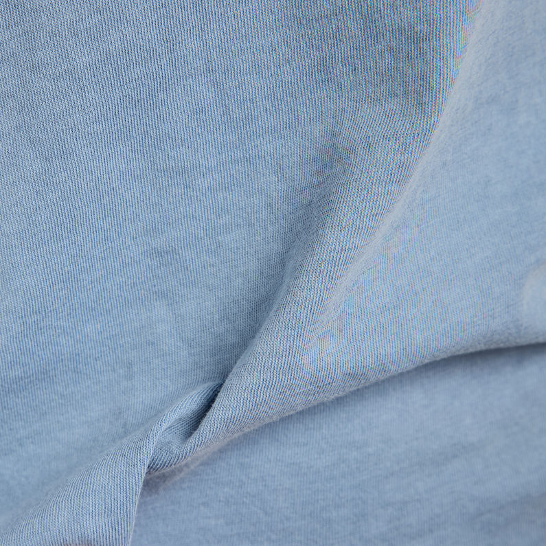 G-Star RAW® Eyben Slim T-Shirt Over Dyed Hellblau