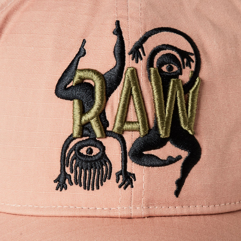 G-Star RAW® Avernus Artwork Baseball Cap Roze