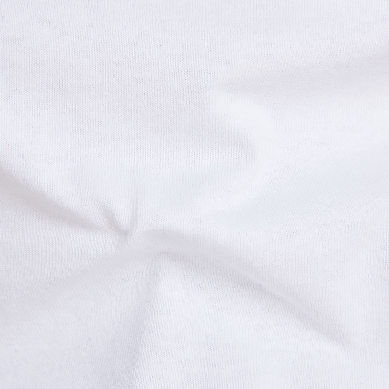 G-Star RAW® Canoe Colorblock T-Shirt Weiß