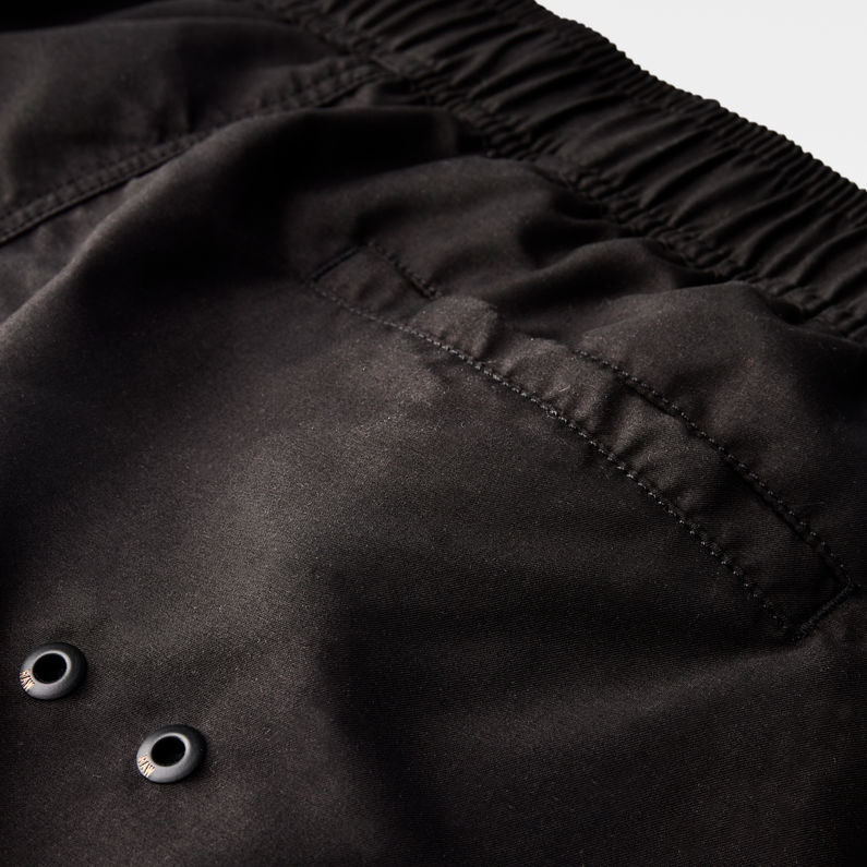 G-STAR® Dirik Solid Zwemshort Zwart detail shot