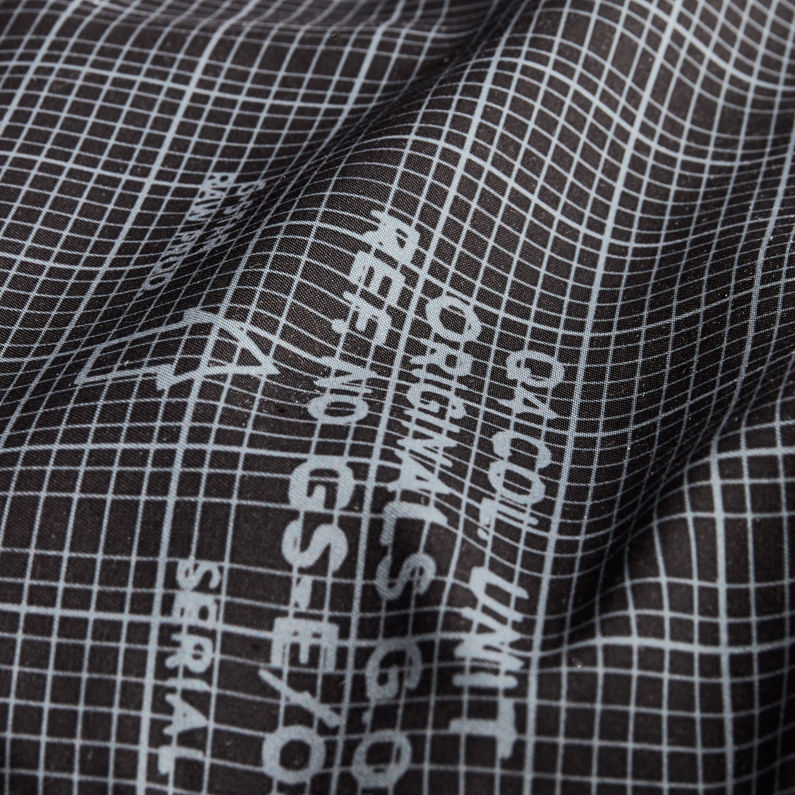 G-Star RAW® Dirik Graphic Paper Allover Badeshorts Mehrfarbig fabric shot