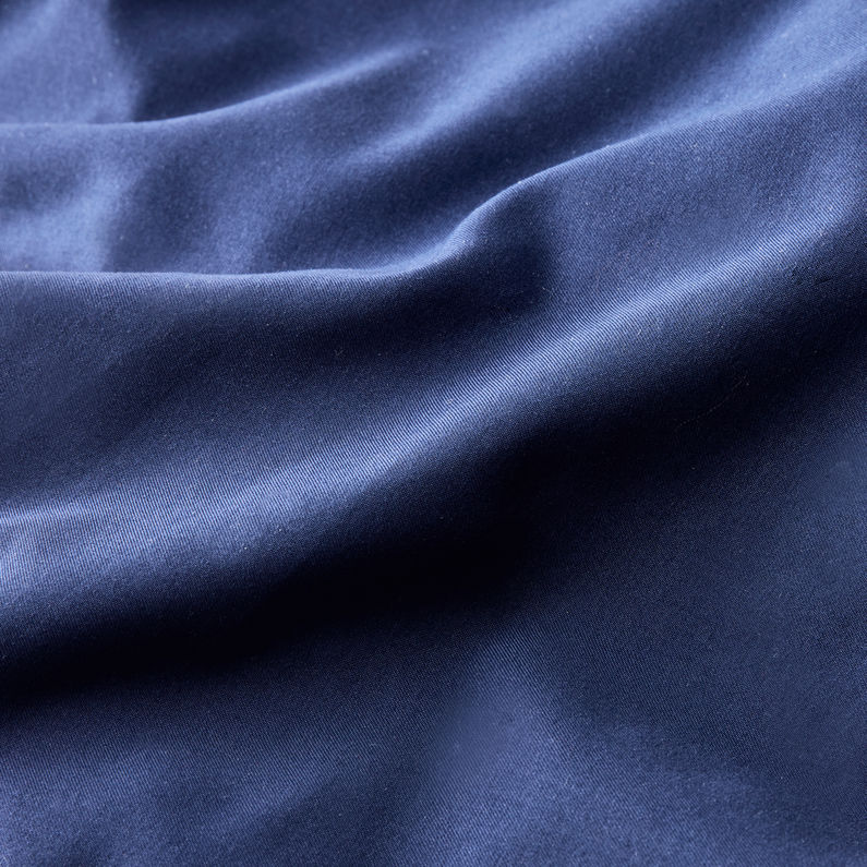 G-Star RAW® Short de bain Carnic Solid Bleu moyen fabric shot