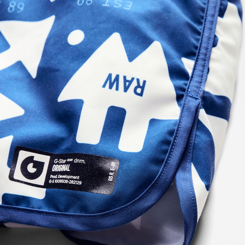 G-STAR® Carnic Arrow Allover Swim Short Multi color detail shot