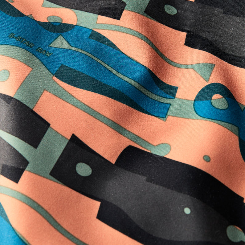 G-STAR® Bañador Carnic Figures Allover Multi color fabric shot