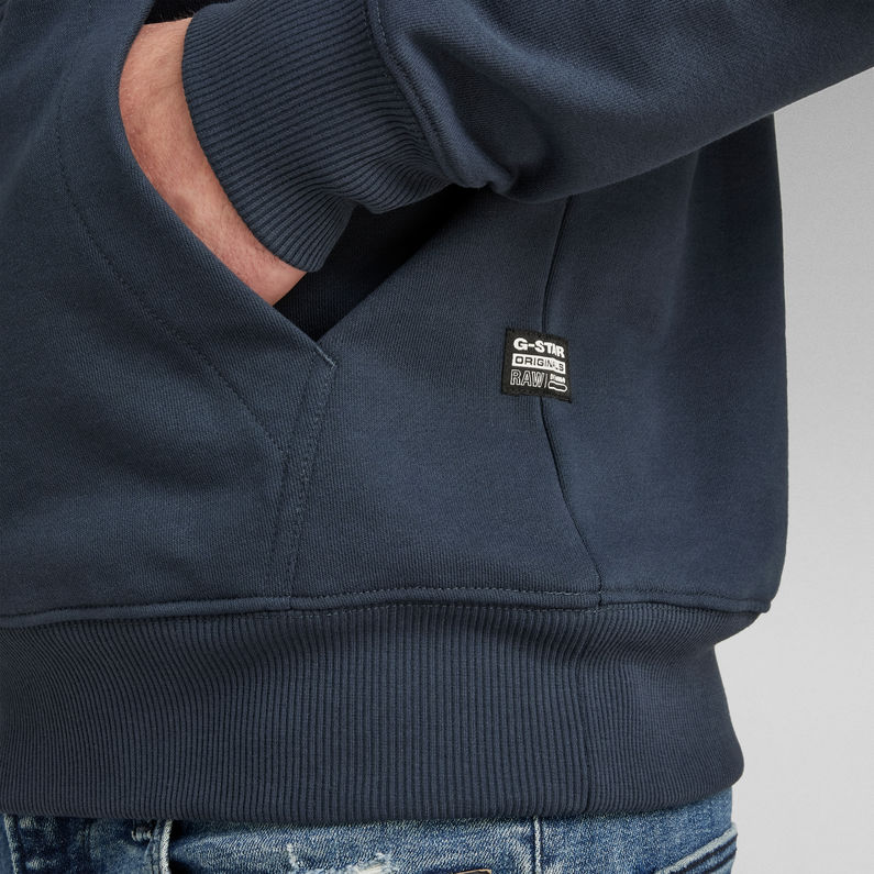 G-STAR® Hoodie Originals Donkerblauw