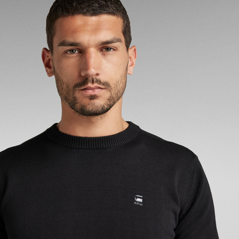G-STAR® Core Knitted Sweater Black