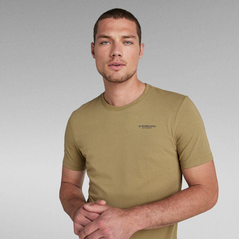 G-STAR® Camiseta Slim Base Verde