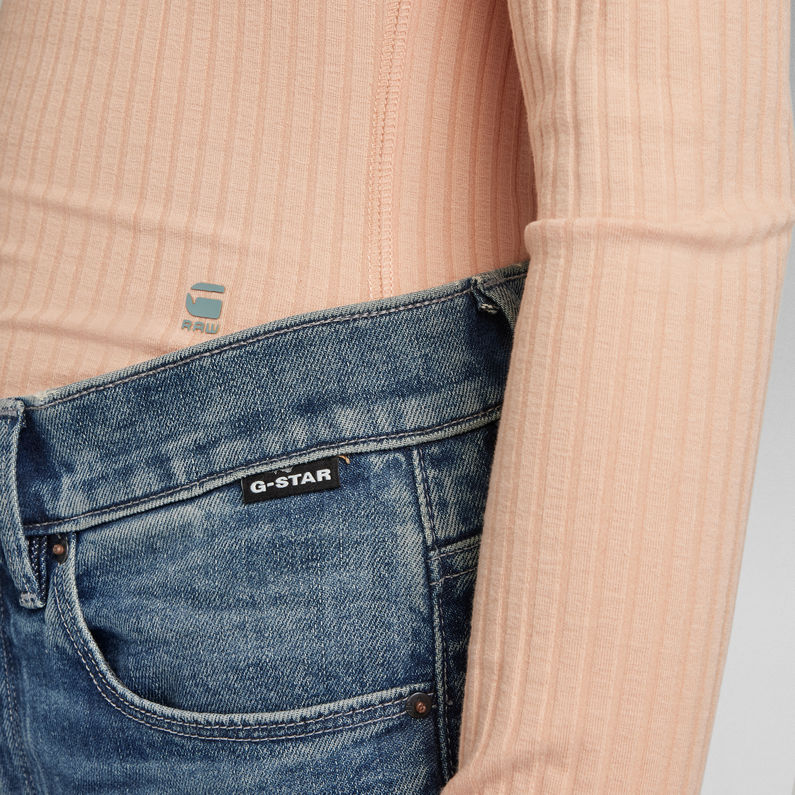 G-Star RAW® Slim Rib Top Pink