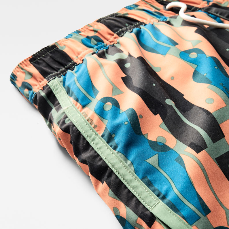 G-STAR® Bañador Carnic Figures Allover Multi color detail shot