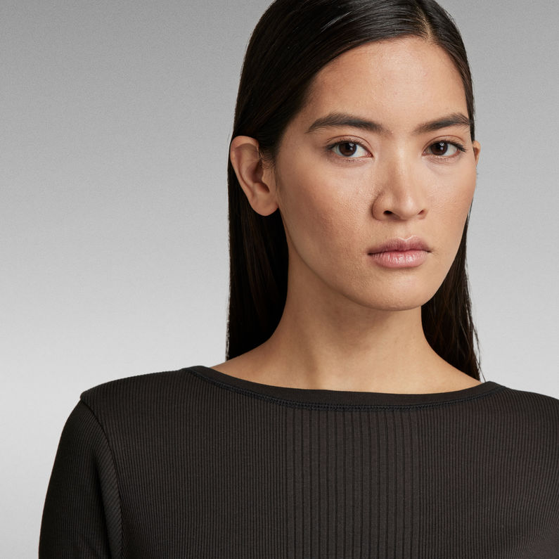 G-Star RAW® Engineered Slim Top Black