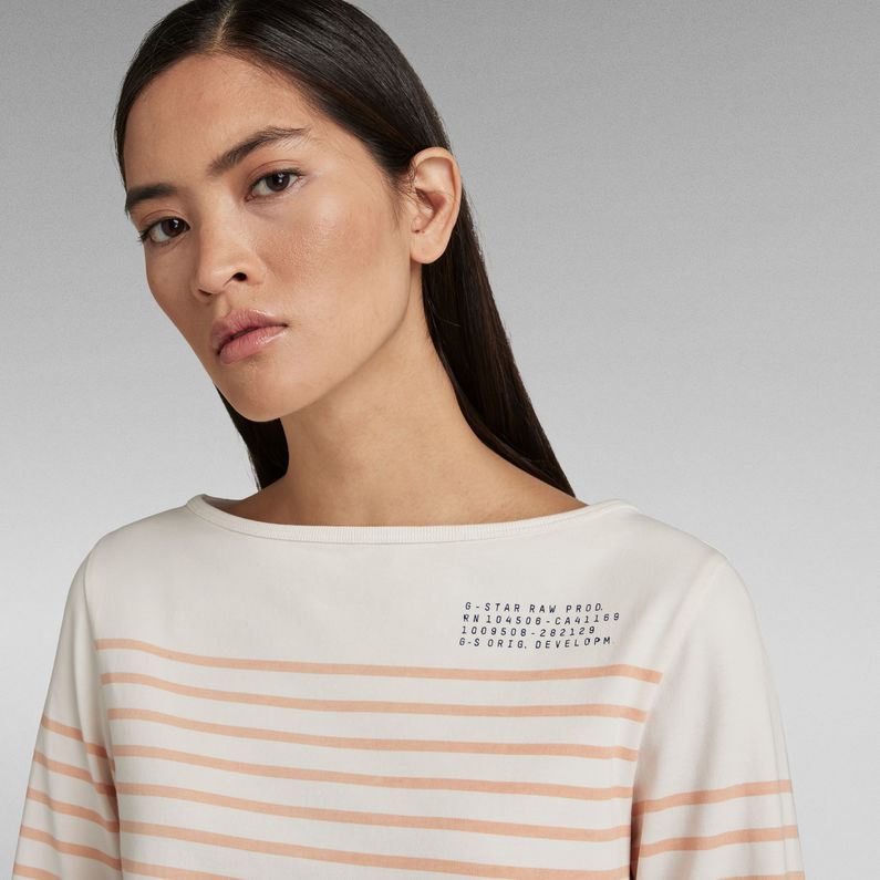 G-STAR® Stripe Graphic Boat Top Multi color