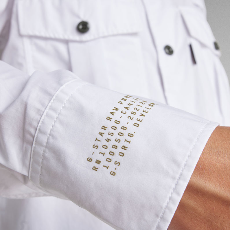 G-Star RAW® Officer Boyfriend Shirt White