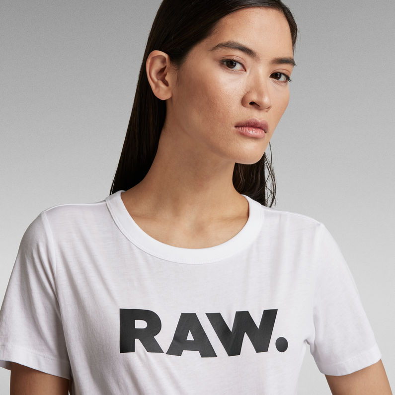 G-Star RAW® Camiseta RAW. Slim Blanco