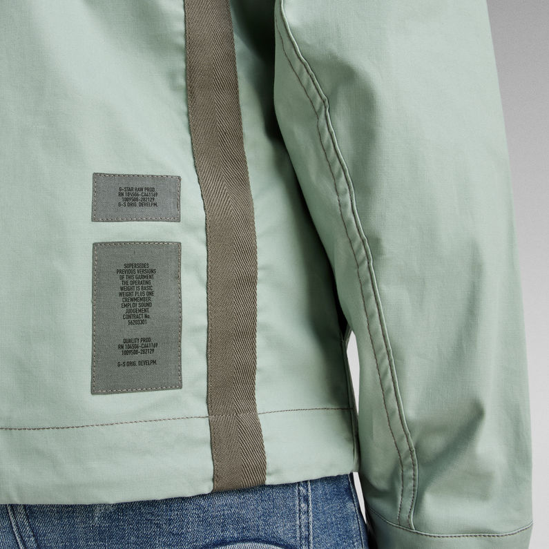 G-STAR® Sobrecamisa Hooded Sporty Azul claro