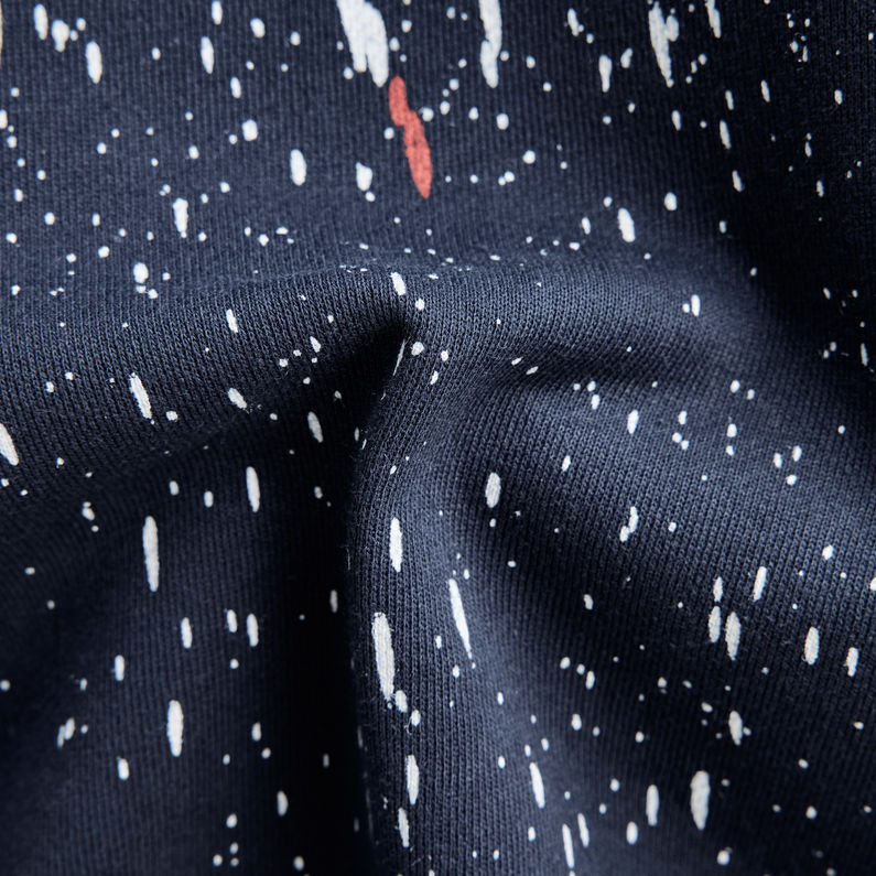 G-STAR® Cadet Strett Splatter Hooded Sweater Multi color