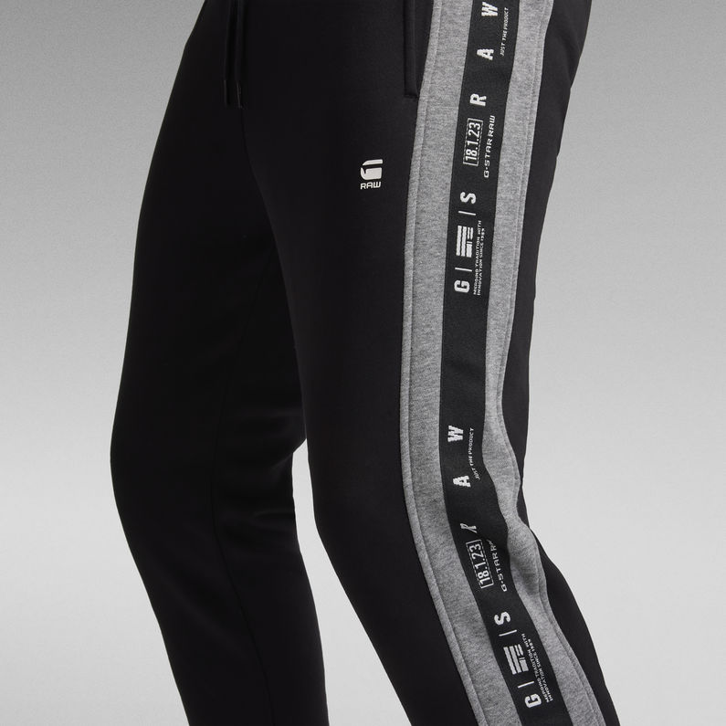 G-STAR® Sport Heather Stripe Sweatpants Noir