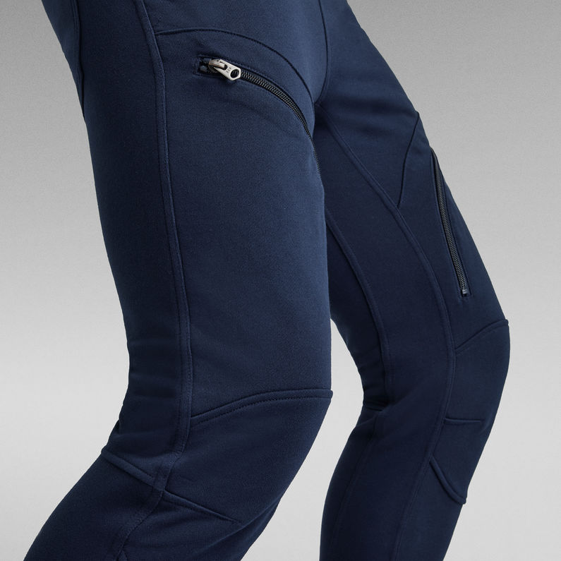 G-Star RAW® Air Defence Zip 3D Slim Sweatpant Donkerblauw