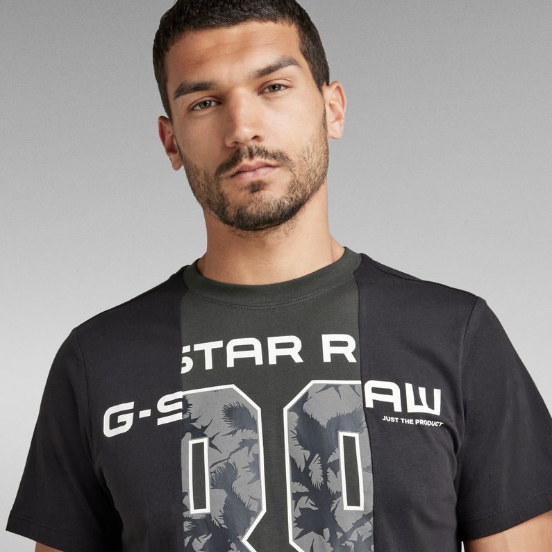 G-Star RAW® Blocked 89 Thistle Graphic T-Shirt Multi color
