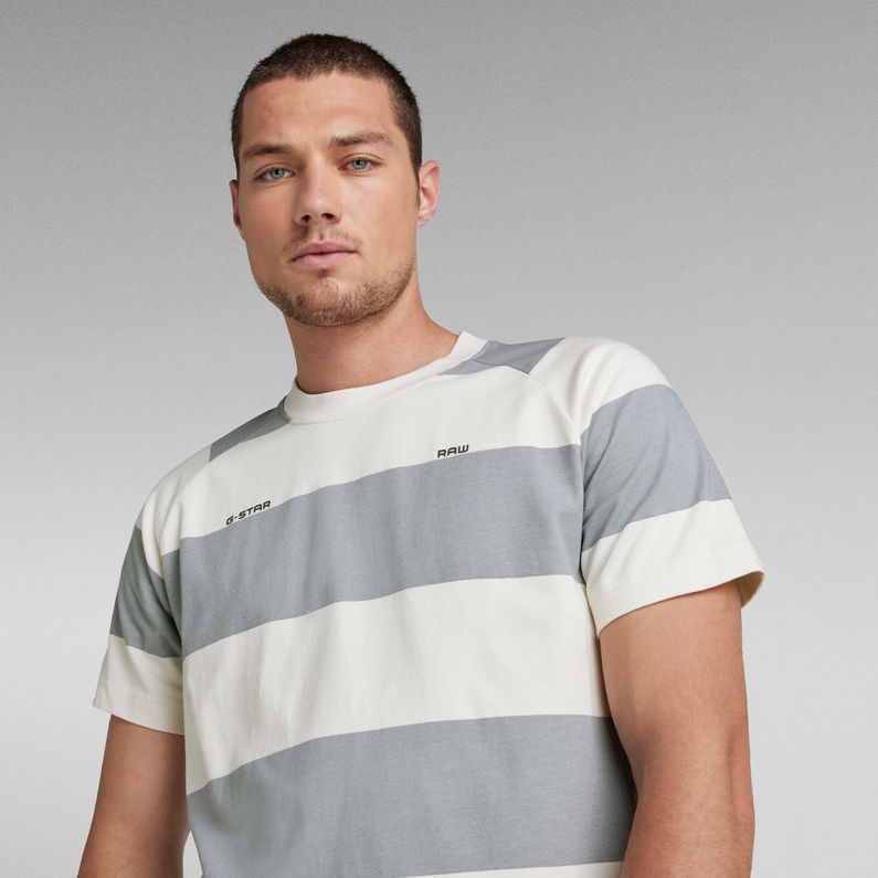 G-Star RAW® T-shirt Stripe Raglan Multi couleur
